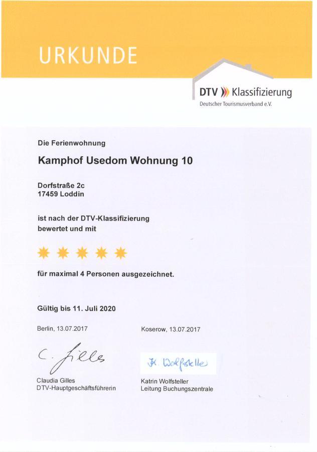 Kamphof Usedom Ferienanlage Loddin Dış mekan fotoğraf